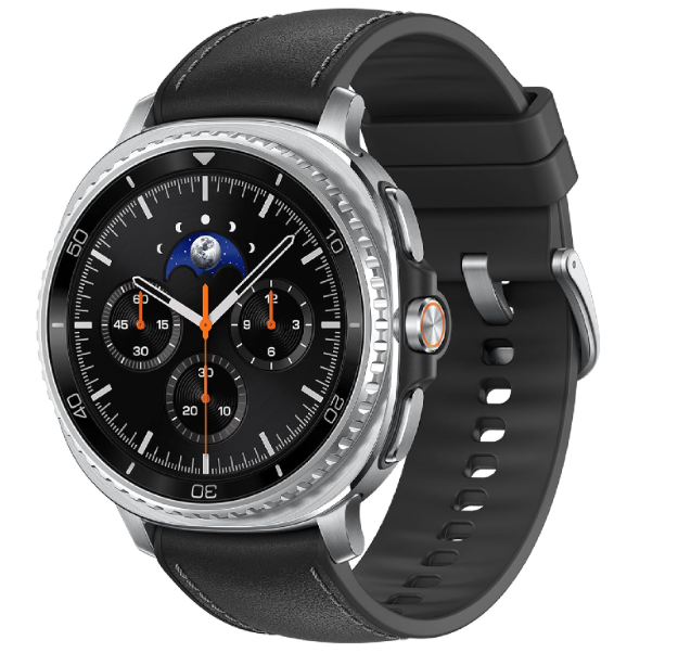 Samsung Galaxy Watch 8 Classic 46mm Black with Rotating Bezel and AI Energy Score